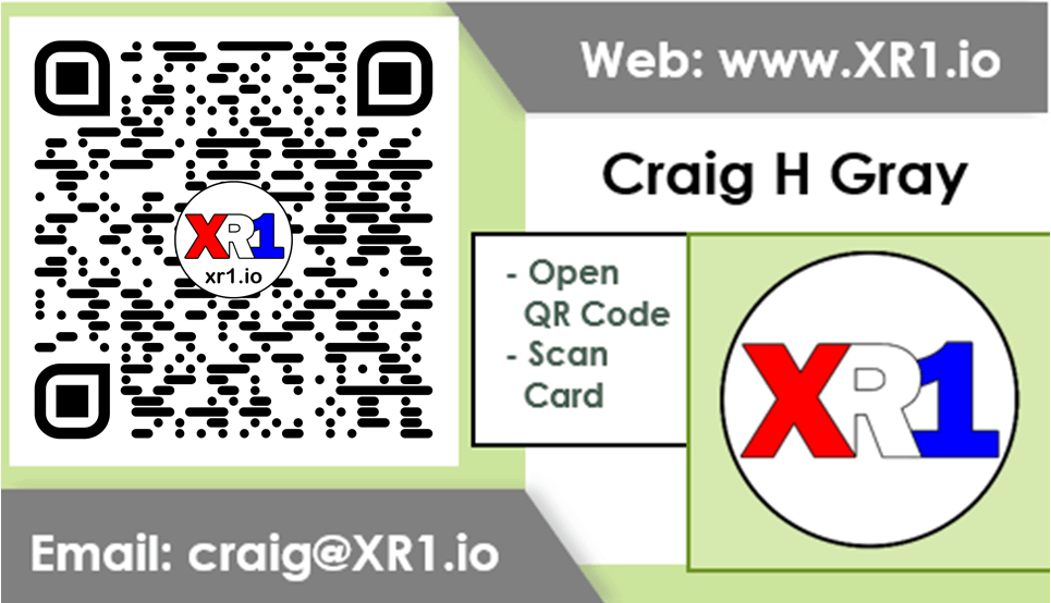 XR1 AR Business Card
